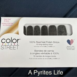 Color Street Charcoal Nail Polish Strips